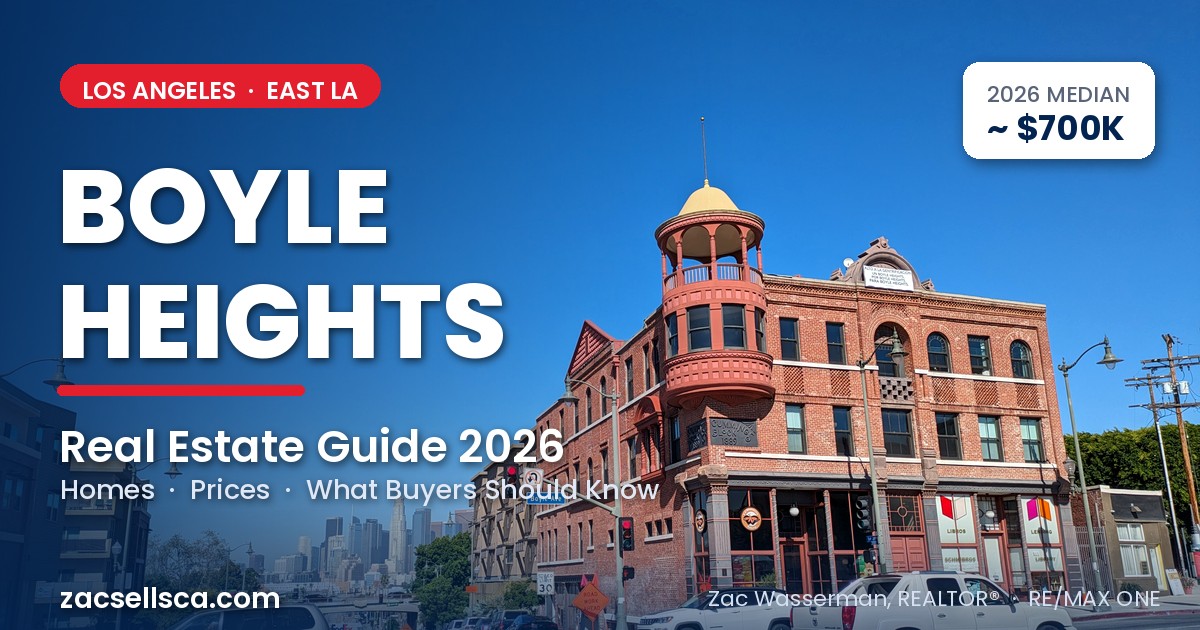 Boyle Heights Real Estate Guide 2026: Homes, Prices & What Buyers Should Know