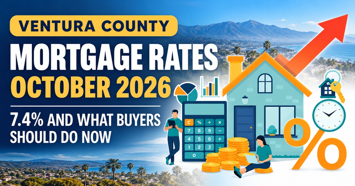 Ventura County mortgage rates October 2026 housing market and mortgage rate analysis